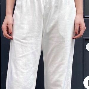 Brandy Melville Cream Women's Sweatpants